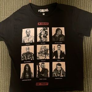 Suicide squad black t-shirt